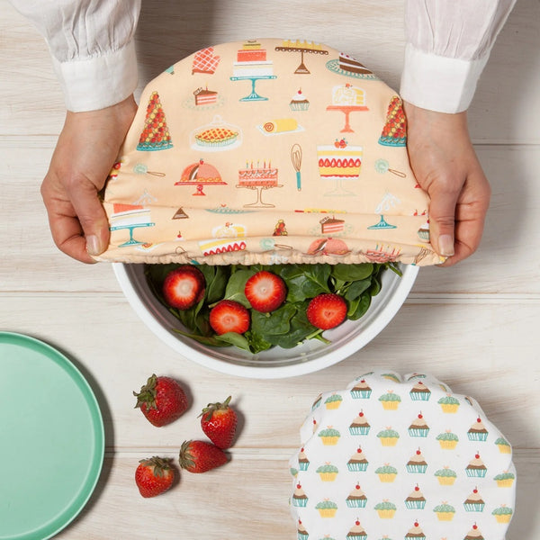 Garden Reusable Bowl Covers Set of 2