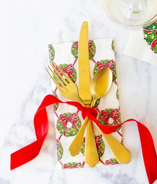 Fall + Christmas Guest Napkins