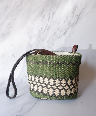 Jute Green Bucket