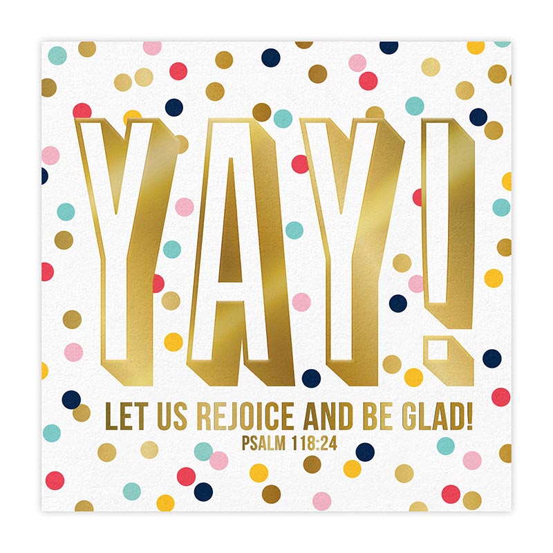 Rejoice and Be Glad - Napkin 20pk