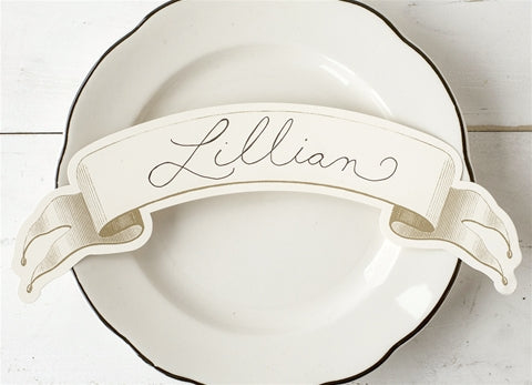 Gold Placecard Settings