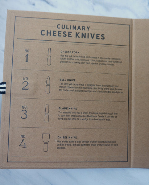 Cheese Knife Set of 4