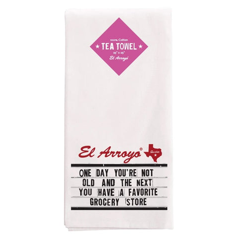 El Arroyo Towels, Plates, Cups