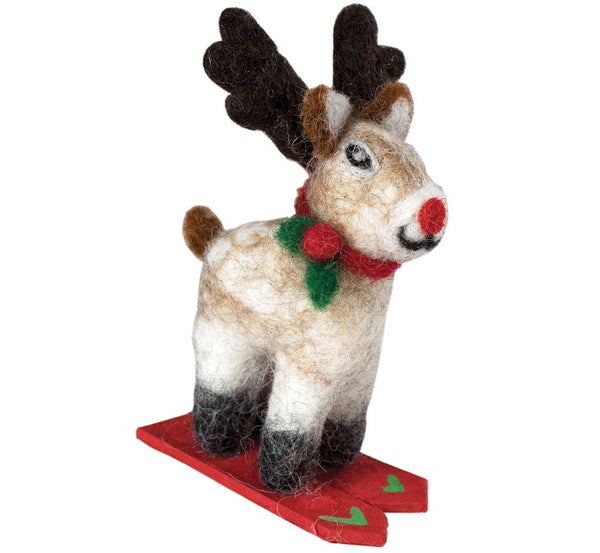 Felt Ornaments and Garland