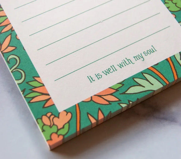 Hymn Calendars + Notepads