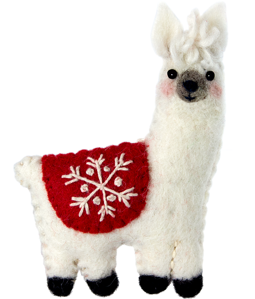 Felt Ornaments and Garland