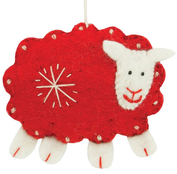 Felt Ornaments and Garland