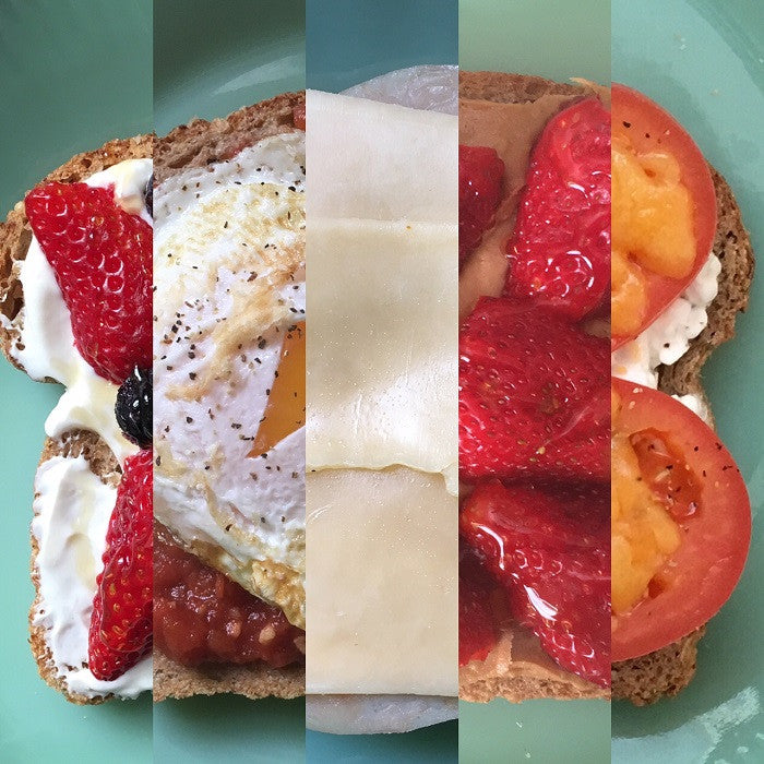 5 Open-Faced Breakfast Sandwiches – 5 Minutes