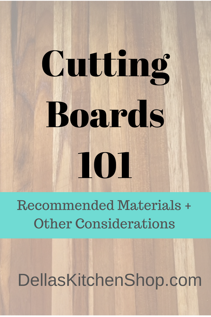 Cutting Boards 101