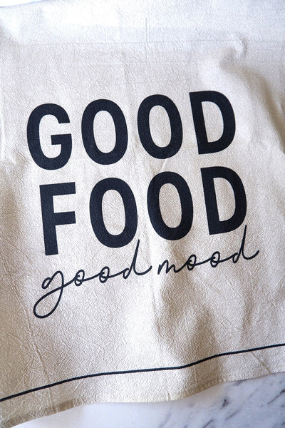 Good Food, Good Mood Towel