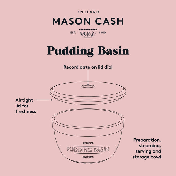 Mason Cash Innovative Pudding Basin with Lid