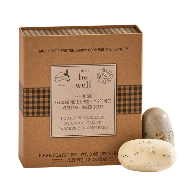 Simply Be Well Soap Set of 6