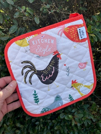 Chickens Potholder