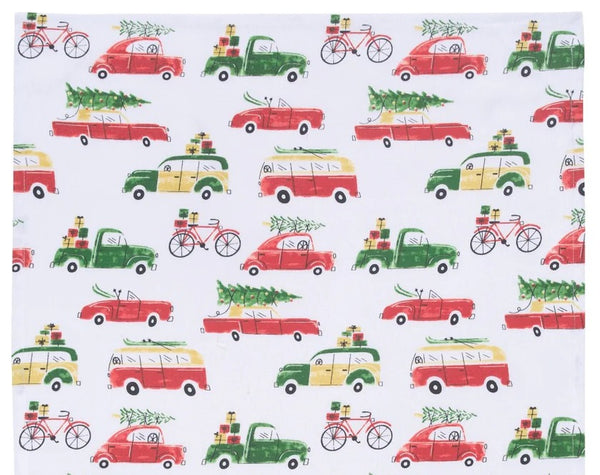 Holiday Cars Towel Set of 2
