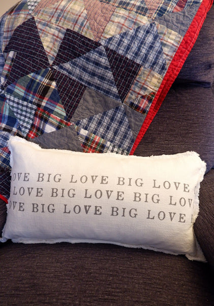 Love Big Pillow