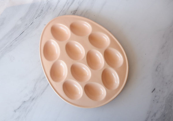 Pink Deviled Egg Tray