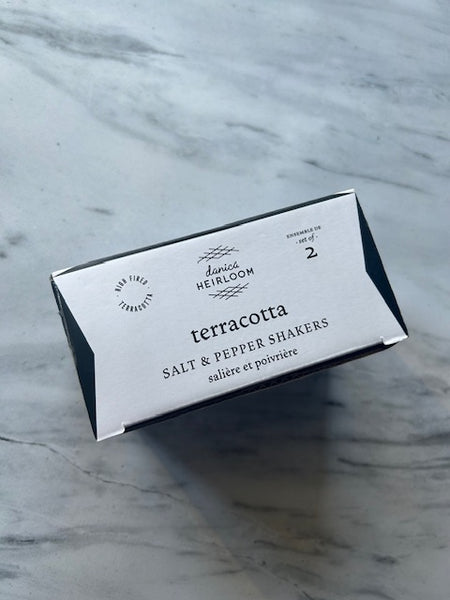 Terracotta Salt and Pepper Kaleidoscope