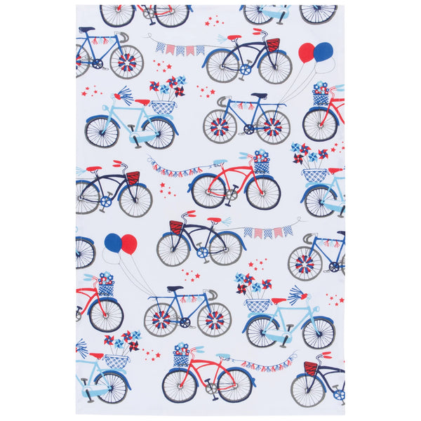 Stars and Spokes 4th of July Towel