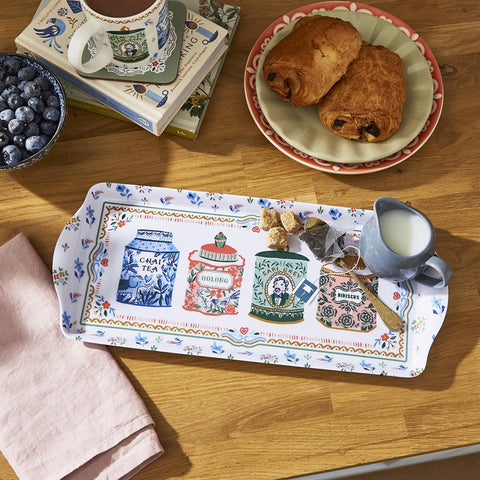 Tea Tins Tray