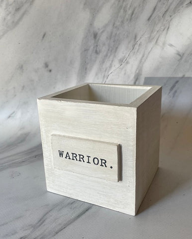 Warrior Pot or Pencil holder