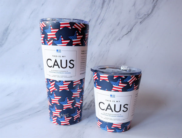 CAUS Tumblers - Give Back to Disabled Heroes