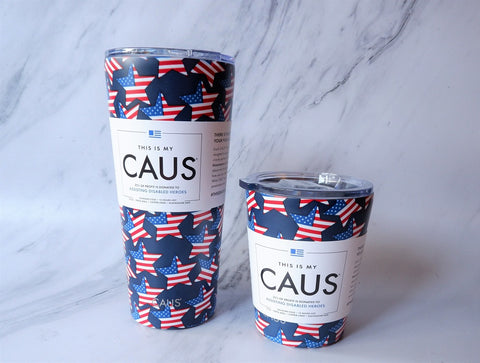 CAUS Tumblers - Give Back to Disabled Heroes