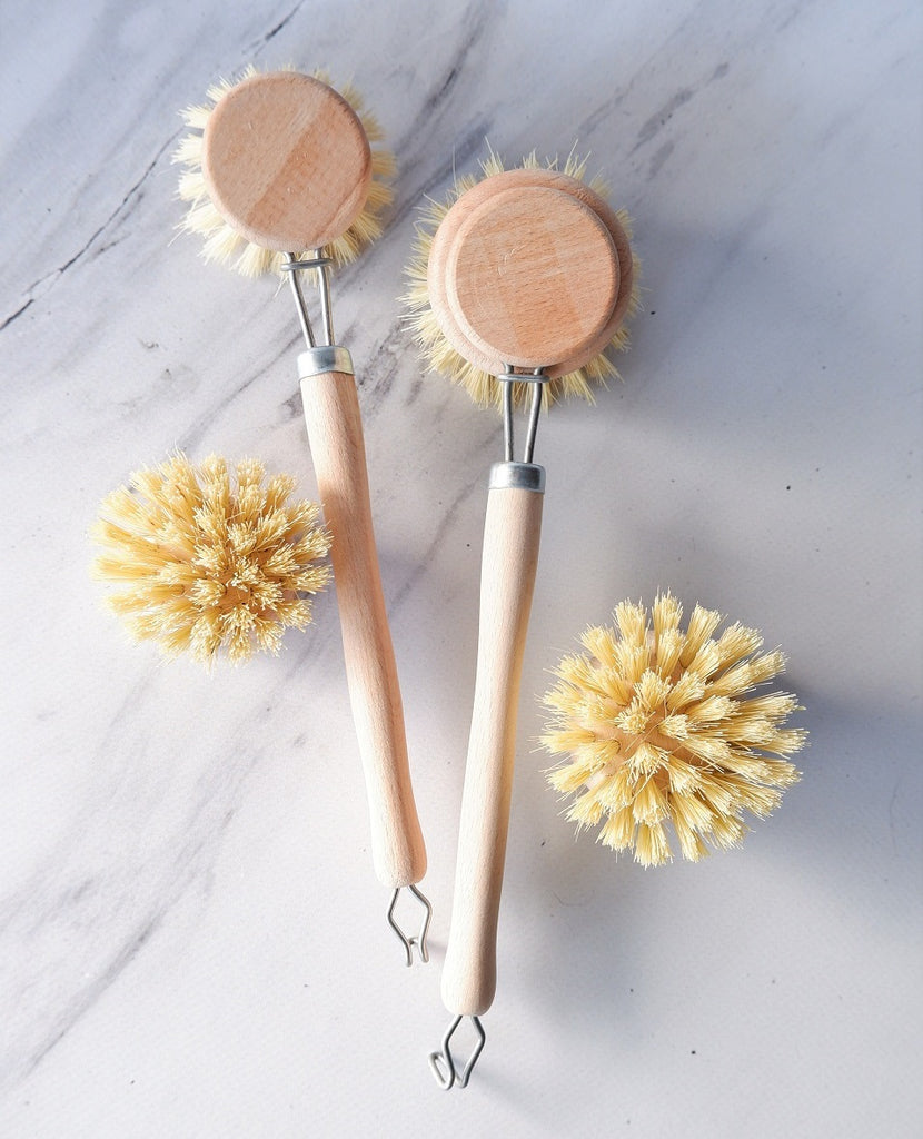 Beechwood Dish Scrubber Brush – LÜFKA