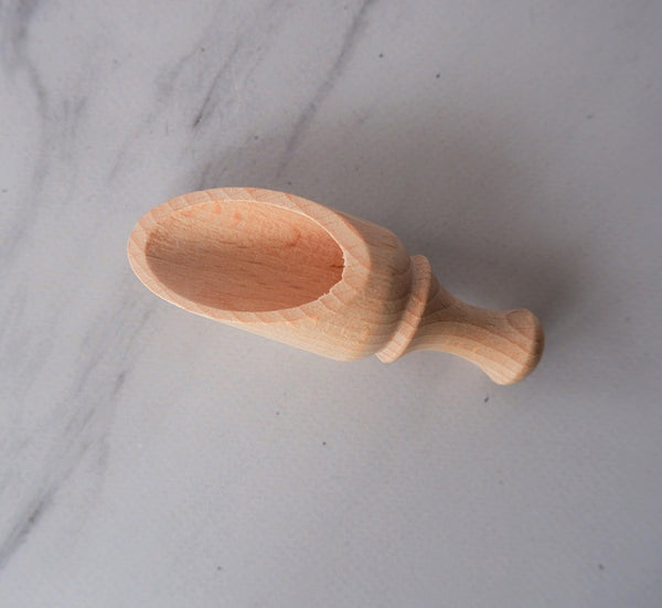 Wood Coffee or Ingredient Scoop