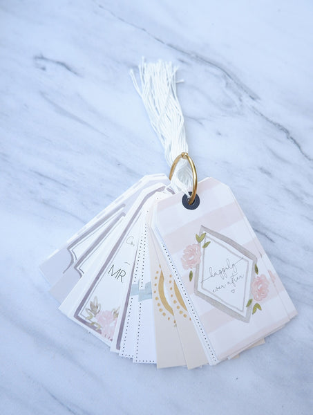 Christmas or Wedding Gift Tag Book - 22 Tags