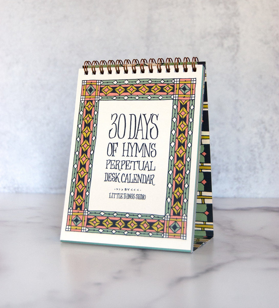 Hymn Advent and Hymn Calendars + Notepads