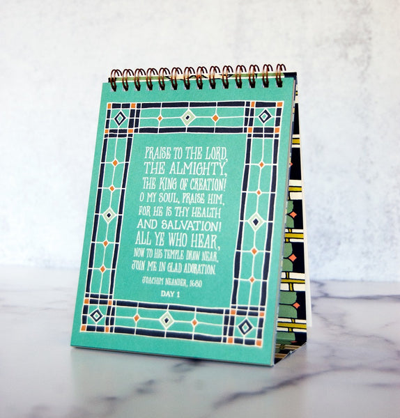 Hymn Advent and Hymn Calendars + Notepads