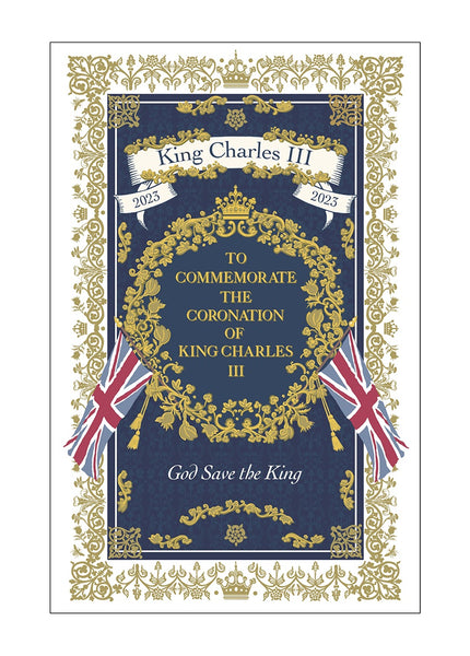 King Charles III Coronation Tea Towel