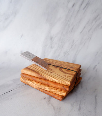 Olivewood Coasters