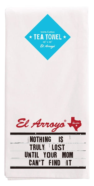 El Arroyo Towels, Plates, Cups