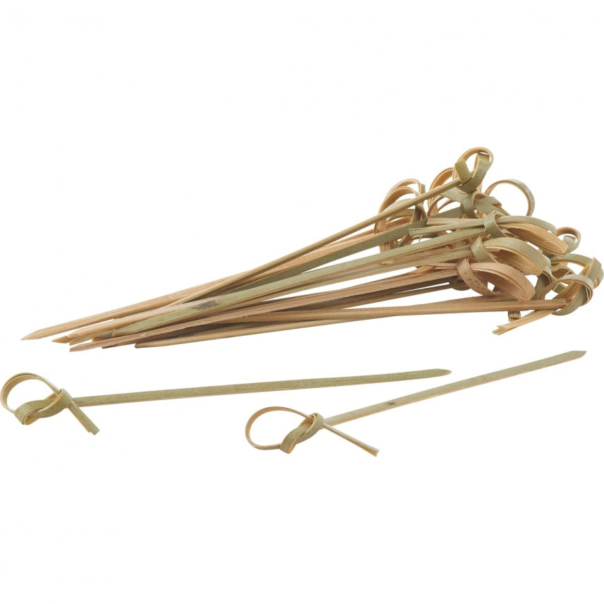 Bamboo Knotted Skewers - 50 pk
