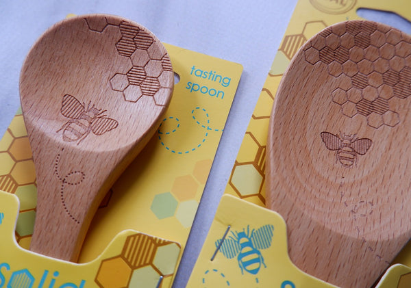 Beechwood Bee Spoons