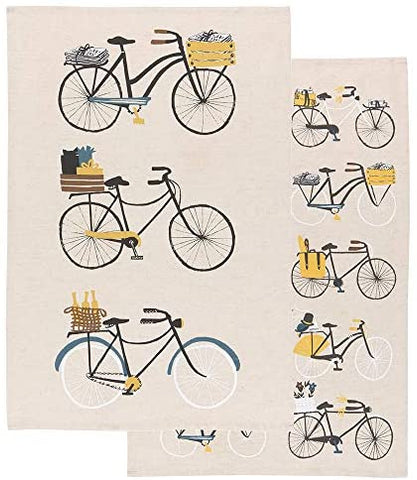 Bicycletta Towel Set of 2