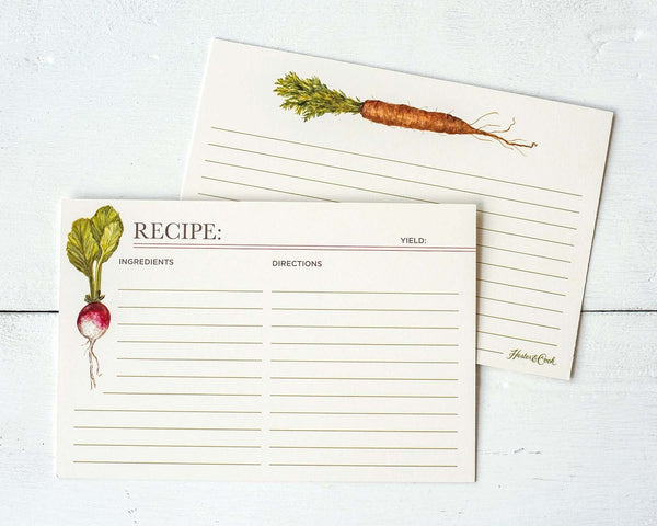 Recipe Cards - Lemons or Farmer's Market