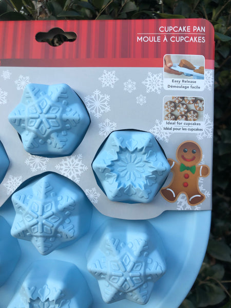 Christmas Silicone Cookie or Cupcake Pan