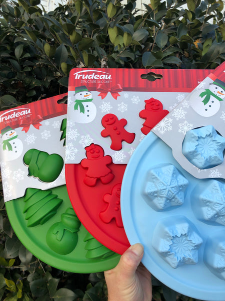 Christmas Silicone Cookie or Cupcake Pan
