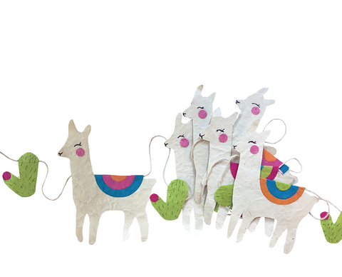 Felt Ornaments and Garland