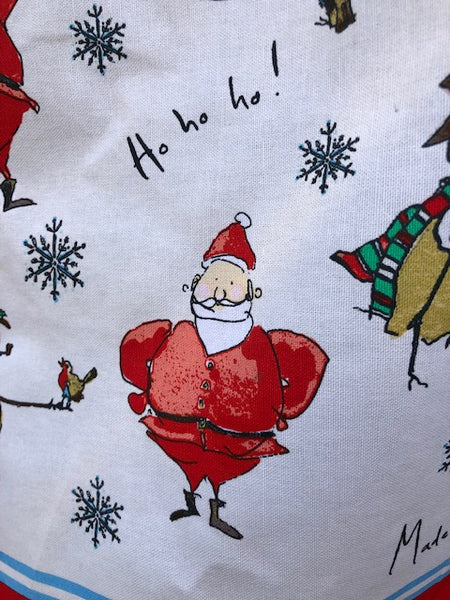 Santa + Snowman Towel