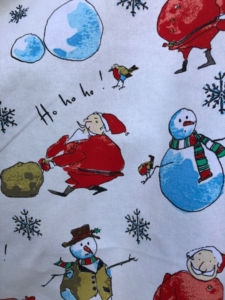 Santa + Snowman Towel