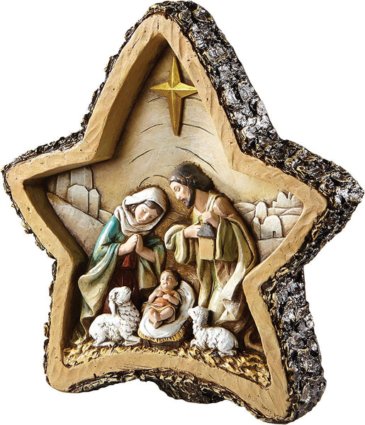 Star Nativity and Nativity Advent Candle Holders