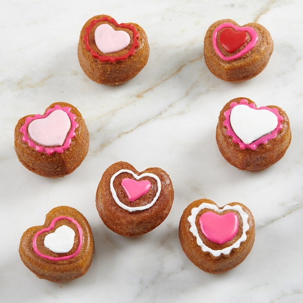 Heart Silicone Cake + Cookie Molds