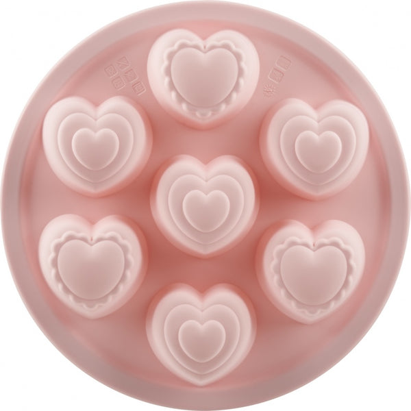 Heart Silicone Cake + Cookie Molds